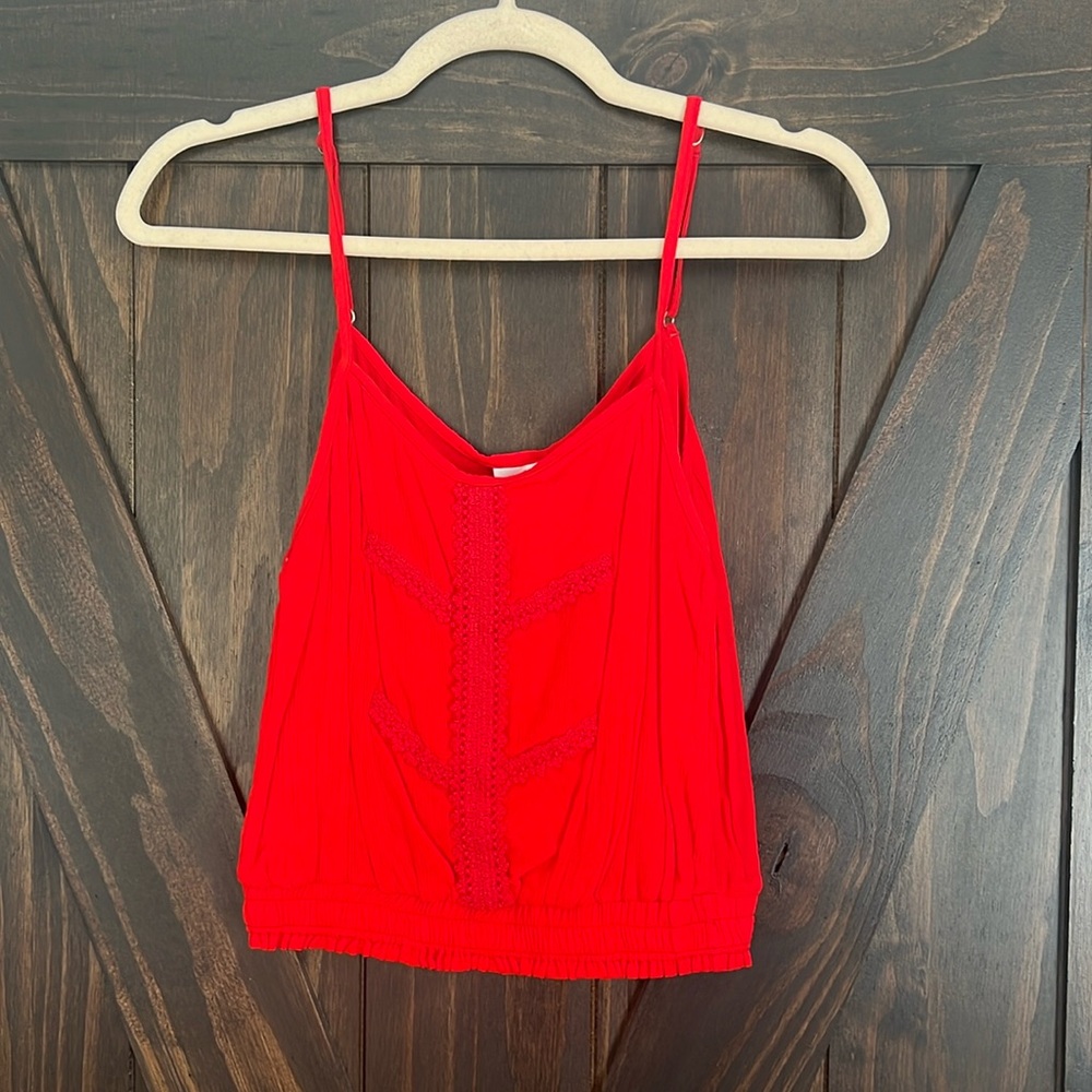 Crochet Design Crop Camisole